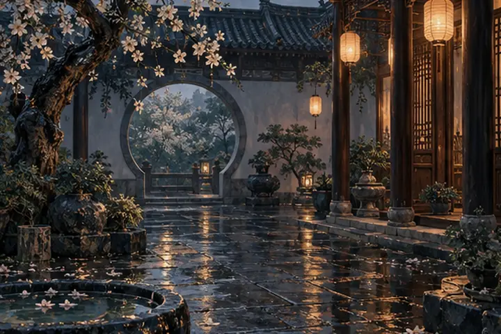 9178花瓣吸顶灯安装